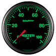 5668-05702-A Nascar Elite Gauge, Waterp, 2 1/16in. 100Psi, Stepper Motor W/Peak & Warn, Elite, -4An Sensor