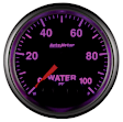 5668-05702-A Nascar Elite Gauge, Waterp, 2 1/16in. 100Psi, Stepper Motor W/Peak & Warn, Elite, -4An Sensor