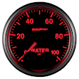 5668-05702-A Nascar Elite Gauge, Waterp, 2 1/16in. 100Psi, Stepper Motor W/Peak & Warn, Elite, -4An Sensor