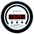 5781 Phantom Series Gauge, Perform Meter, 2 1/16in. 1/4 Mile/Hp/0-60/60-0/G Forces, Digital.