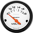 5791 Phantom Series Gauge, Voltmeter, 2 1/16in. 18V, Electric