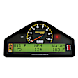 6003 Pro-Comp Street Dash Display, 10.5K Rpm/Mph/Oilp/Oilt/Wtmp/Volt.