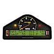 6011 Pro-Comp Race Dash Display, 8K Rpm/Mph/Fuelp/Oilp/Oilt/Wtmp/Volt.