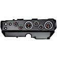 7029-SC Direct Fit Dash Kit, Ebody/Cuda/Challenger 70-74, Tach/Mph/Fuel/Oilp/Wtmp/Volt, Sc