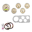 7046-AB Direct Fit Dash Kit, Ford Truck 48-50, Mph/Fuel/Oilp/Wtmp/Bat, Ab