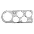 7046 Dash Panel, Ford Truck 48-50, 1 X 3-1/8in. 4 X 2-1/16in. Billet
