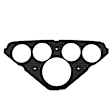 7049-OTW Direct Fit Dash Kit, Chevy Truck 55-59, Mph/Fuel/Oilp/Wtmp/Bat, Otw