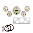 7057-AB Direct Fit Dash Kit, Chevy Truck 40-46, Mph/Fuel/Oilp/Wtmp/Bat, Ab