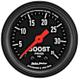 7081 Z-Series Diesel Gauge Kit, A-Pillar, Gm 01-07, Boost/Egt, 35Psi/1,600f