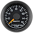 7085 Diesel Gauge Kit, A-Pillar, Gm 01-07, Boost/Egt, 35Psi/1600f, Fact. Match