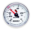 7103 C2 Series Gauge, Vac/Boost, 2 1/16in. 30Inhg-30Psi, Mechanical.