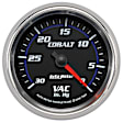 7984 Cobalt Series Gauge, Vacuum, 2 5/8in. 30Inhg, Mechanical.