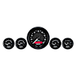 8002 Gauge Kit, 5 Pc. 3 3/8in. & 2 1/16in. Elec. Speedometer, Gt