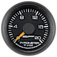 8345 GM Factory Match Series Gauge, Pyrometer (Egt), 2 1/16in. 2000f, Stepper Motor