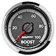 8509 Factory Match Ram Gen4 Series Gauge, Boost, 2 1/16in. 100Psi, Mechanical