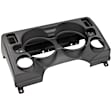 90010 Gauge Mount, Direct Fit Dash Panel, 4 Gauge (5in. X2, 2 1/16in. X2), Jeep Tj