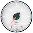P345128 Spek Series Gauge, Water Press, 2 1/16in. 120Psi, Stepper Motor W/Peak & Warn, Wht/Blk.