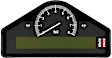 ST8100AR-A Action Replay Dash, Blk, 0-8K Rpm  (Psi, Deg. F, Mph)