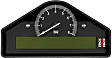 ST8130-A-EC Street Dash, Blk, 0-8K Rpm  (Bar, Deg. C, Km/H)