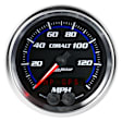 6280 Cobalt Series Gauge, Speedometer, 3 3/8in. 140Mph, Gps.