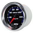6280 Cobalt Series Gauge, Speedometer, 3 3/8in. 140Mph, Gps.