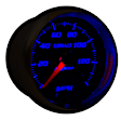 6280 Cobalt Series Gauge, Speedometer, 3 3/8in. 140Mph, Gps.