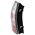Driver Side Tail Light, without Bulb, Halogen, Clear and Red Lens