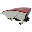 2007 Audi A4 Quattro - Driver Side, Outer Halogen Tail Light, With bulb(s), mfrbodycodename : B7, Mounted On Body, 3rd Generation, OE Replacement