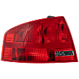 2007 Audi A4 Quattro - Driver Side, Outer Halogen Tail Light, With bulb(s), mfrbodycodename : B7, Mounted On Body, 3rd Generation, OE Replacement