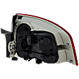 2007 Audi A4 Quattro - Driver Side, Outer Halogen Tail Light, With bulb(s), mfrbodycodename : B7, Mounted On Body, 3rd Generation, OE Replacement