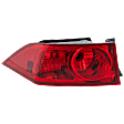 2004 Acura TSX - Driver Side, Outer Halogen Tail Light, Without bulb(s), Mounts on Body, OE Replacement
