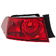 2004 Acura TSX - Driver Side, Outer Halogen Tail Light, Without bulb(s), Mounts on Body, OE Replacement