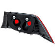2004 Acura TSX - Driver Side, Outer Halogen Tail Light, Without bulb(s), Mounts on Body, OE Replacement