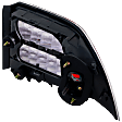 Driver Side Tail Light, without Bulb, Halogen, Clear and Red Lens, Base Model