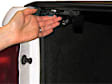 93129 Vanish Series Soft Roll-up Tonneau Cover, Vinyl Fits Approx. 6 ft. Bed