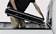 B4040069 LOMAX Hard Tri-fold Series Hard Folding Tonneau Cover, Aluminum Fits Approx. 6 ft. 6 in. Bed