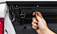 2011 Toyota Tundra - LOMAX Hard Tri-fold Series Folding Hard Tonneau Cover, ,Aluminum, Approx. 5 ft. 6 in. Bed