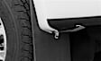 E001004209 Mud Flaps, Black, Rubber