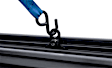 F0070012 Bed Rails - Matte Black, Aluminum, Direct Fit, Set of 2