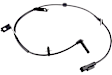 CY1116240 Front, Driver Side ABS Speed Sensor Sold Individually