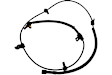 2005 Jeep Liberty - Front, Driver Side ABS Speed Sensor
