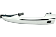 HY0818903 Front, Driver Side Chrome with black insert Exterior Door Handle