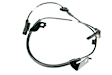 MI1117843 Front, Driver Side ABS Speed Sensor Sold Individually