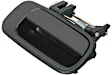 TY0813961 Rear, Passenger Side Black Chrome Exterior Door Handle