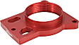 200-512-1 Throttle Body Spacer - Anodized Red, Aluminum, Direct Fit, Sold Individually
