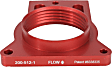 200-512-1 Throttle Body Spacer - Anodized Red, Aluminum, Direct Fit, Sold Individually
