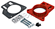 200-512-1 Throttle Body Spacer - Anodized Red, Aluminum, Direct Fit, Sold Individually
