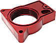 1998 Chevrolet S10 - Throttle Body Spacer - Anodized Red, Aluminum, Direct Fit, Sold Individually