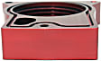 1998 Chevrolet S10 - Throttle Body Spacer - Anodized Red, Aluminum, Direct Fit, Sold Individually