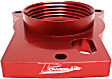 200-615 Throttle Body Spacer - Anodized Red, Aluminum, Direct Fit, Sold Individually